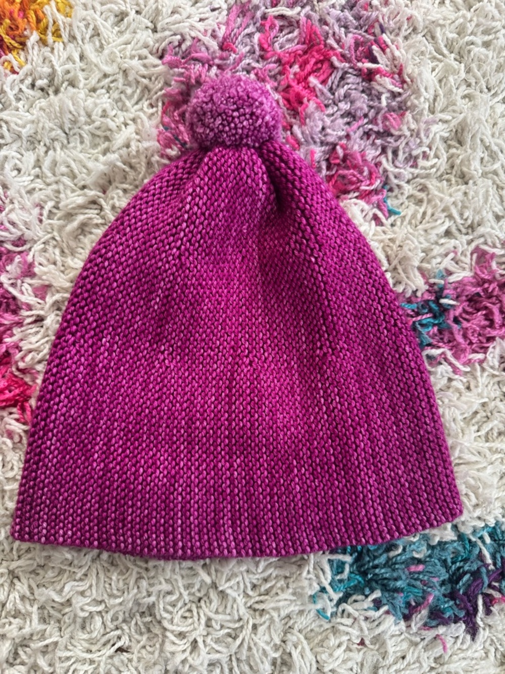 Misha And Puff Beanie - Fuchsia